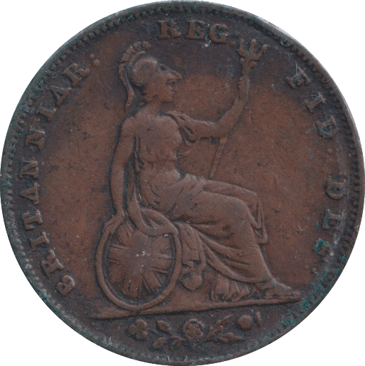 1847 FARTHING ( GF ) - FARTHING - Cambridgeshire Coins