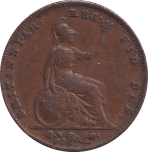 1847 FARTHING ( GF ) - FARTHING - Cambridgeshire Coins