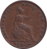 1847 FARTHING ( GF ) - FARTHING - Cambridgeshire Coins