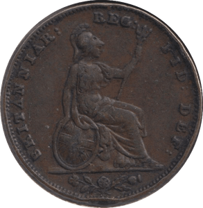 1847 FARTHING ( GF ) - FARTHING - Cambridgeshire Coins