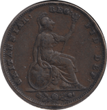 1847 FARTHING ( GF ) - FARTHING - Cambridgeshire Coins