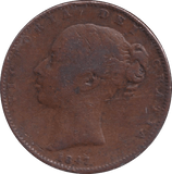 1847 FARTHING ( GF ) - FARTHING - Cambridgeshire Coins