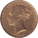 1847 GOLD SOVEREIGN ( GVF ) - SOVEREIGN - Cambridgeshire Coins