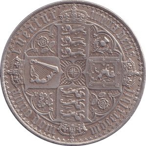 1847 GOTHIC CROWN ( GVF ) - CROWN - Cambridgeshire Coins