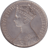 1847 GOTHIC CROWN ( GVF ) - CROWN - Cambridgeshire Coins