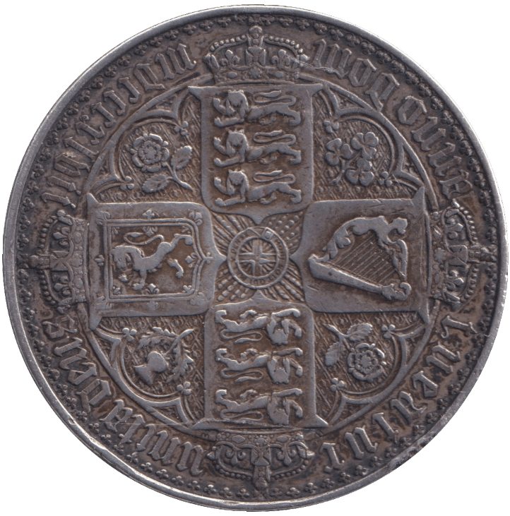 1847 GOTHIC CROWN ( VF ) - CROWN - Cambridgeshire Coins