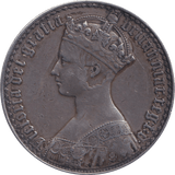 1847 GOTHIC CROWN ( VF ) - CROWN - Cambridgeshire Coins