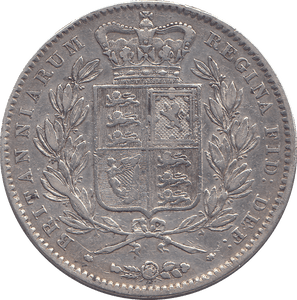 1847 HALF CROWN ( VF ) - WORLD COINS - Cambridgeshire Coins