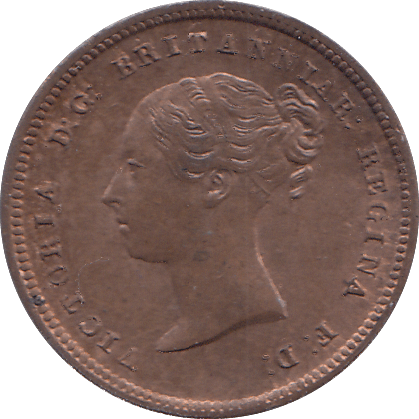 1847 HALF FARTHING ( UNC ) - HALF FARTHING - Cambridgeshire Coins
