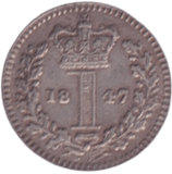 1847 MAUNDY ONE PENNY ( AUNC ) - MAUNDY ONE PENNY - Cambridgeshire Coins
