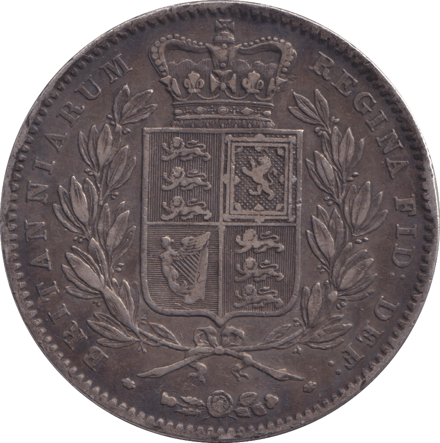 1847 XI CROWN ( VF ) - CROWN - Cambridgeshire Coins