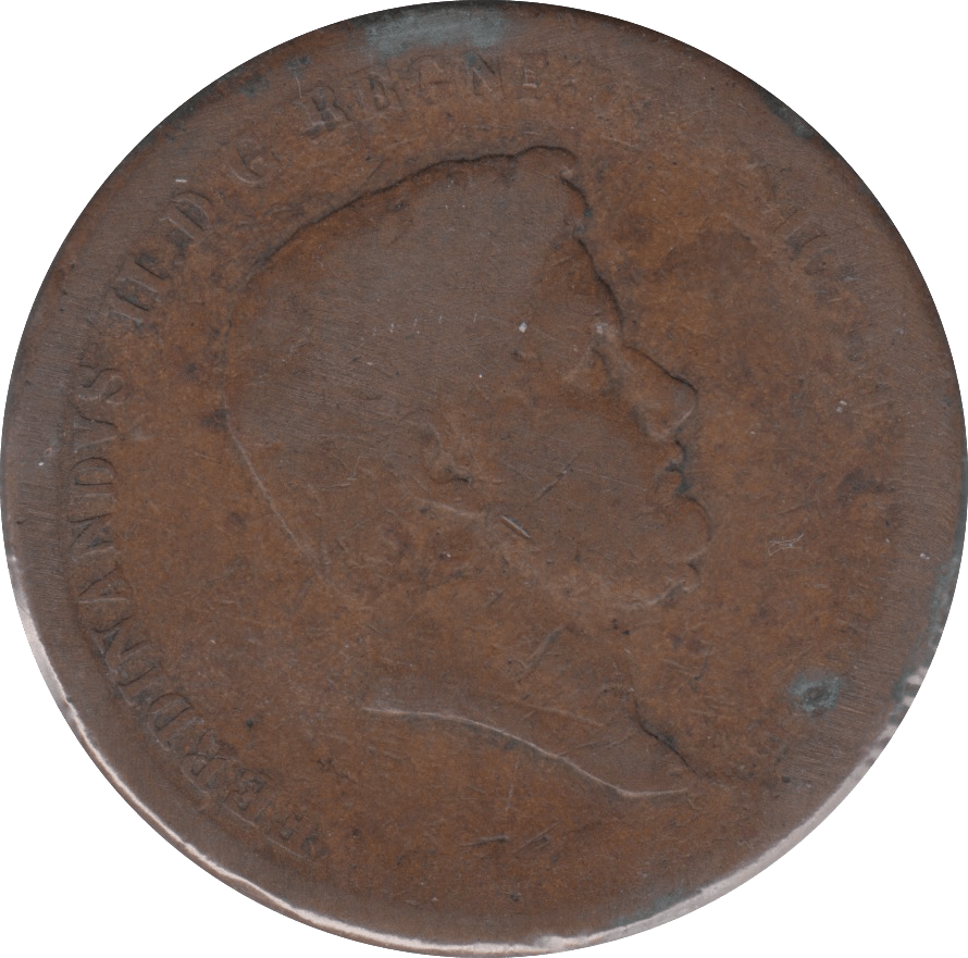 1848 10 TORNESI ITALY - WORLD COINS - Cambridgeshire Coins