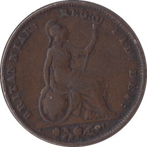 1848 FARTHING ( FINE ) - Farthing - Cambridgeshire Coins