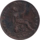 1848 FARTHING ( GF ) - FARTHING - Cambridgeshire Coins