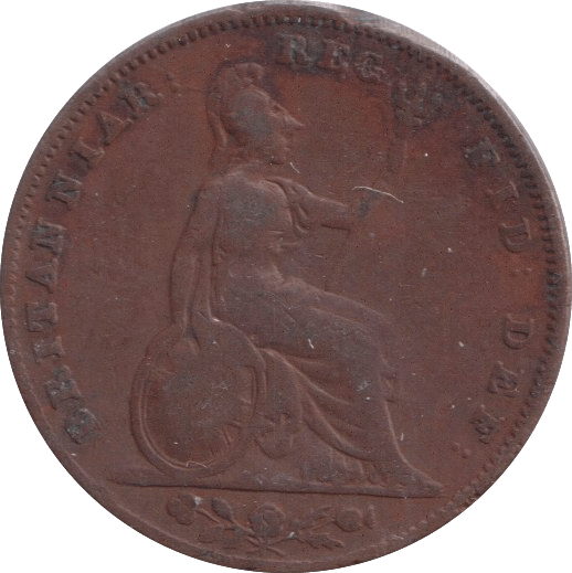1848 FARTHING ( NF ) - FARTHING - Cambridgeshire Coins