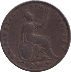 1848 FARTHING ( NF ) - FARTHING - Cambridgeshire Coins