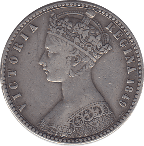 1848 FLORIN ( VF ) - FLORIN - Cambridgeshire Coins