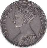 1848 FLORIN ( VF ) - FLORIN - Cambridgeshire Coins