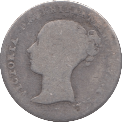1848 FOURPENCE ( FAIR ) - Fourpence - Cambridgeshire Coins