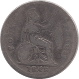 1848 FOURPENCE ( FAIR ) - Fourpence - Cambridgeshire Coins