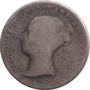 1848 FOURPENCE ( FINE ) - FOURPENCE - Cambridgeshire Coins