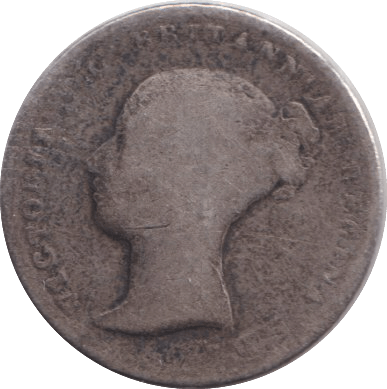 1848 FOURPENCE ( FINE ) - FOURPENCE - Cambridgeshire Coins