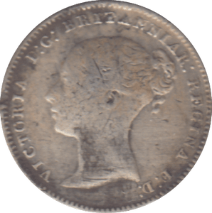1848 FOURPENCE ( GF ) - FOURPENCE - Cambridgeshire Coins