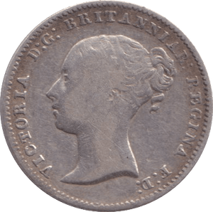 1848 FOURPENCE ( NF ) - FOURPENCE - Cambridgeshire Coins