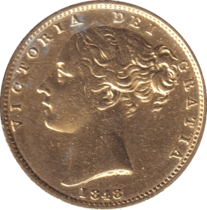 1848 GOLD SOVEREIGN ( GVF ) - SOVEREIGN - Cambridgeshire Coins
