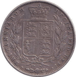 1848 HALFCROWN ( VF ) - HALFCROWN - Cambridgeshire Coins