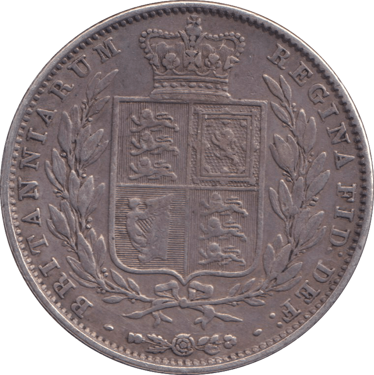 1848 HALFCROWN ( VF ) - HALFCROWN - Cambridgeshire Coins