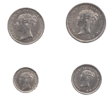 1848 MAUNDY SET VICTORIA - Maundy Set - Cambridgeshire Coins