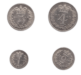 1848 MAUNDY SET VICTORIA - Maundy Set - Cambridgeshire Coins