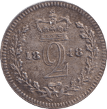 1848 MAUNDY TWOPENCE ( EF ) - MAUNDY TWOPENCE - Cambridgeshire Coins