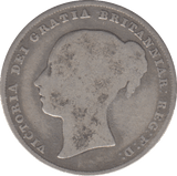 1848 ONE SHILLING ( FINE ) - SHILLING - Cambridgeshire Coins