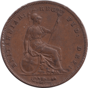 1848 PENNY ( GVF ) - PENNY - Cambridgeshire Coins