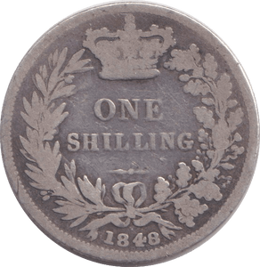 1848 SHILLING ( GF ) 2 - SHILLING - Cambridgeshire Coins