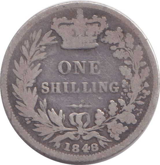 1848 SHILLING ( GF ) 2 - SHILLING - Cambridgeshire Coins