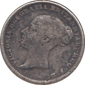 1848 SIXPENCE ( FINE ) - SIXPENCE - Cambridgeshire Coins