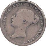 1848 SIXPENCE ( FINE ) - SIXPENCE - Cambridgeshire Coins