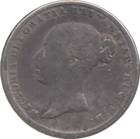 1848 SIXPENCE ( GF ) - SIXPENCE - Cambridgeshire Coins