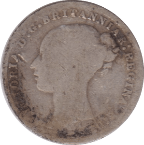 1848 THREEPENCE ( NF ) - WORLD COINS - Cambridgeshire Coins