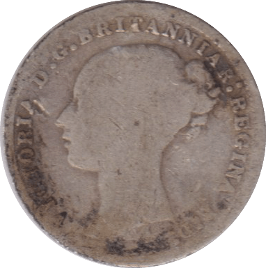 1848 THREEPENCE ( NF ) - WORLD COINS - Cambridgeshire Coins