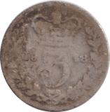 1848 THREEPENCE ( NF ) - WORLD COINS - Cambridgeshire Coins