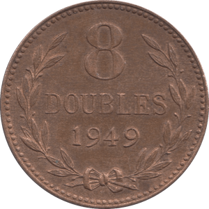 1849 8 ROUBLES GUERNESEY - WORLD COINS - Cambridgeshire Coins