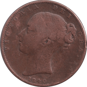 1849 FARTHING ( FAIR ) - FARTHING - Cambridgeshire Coins