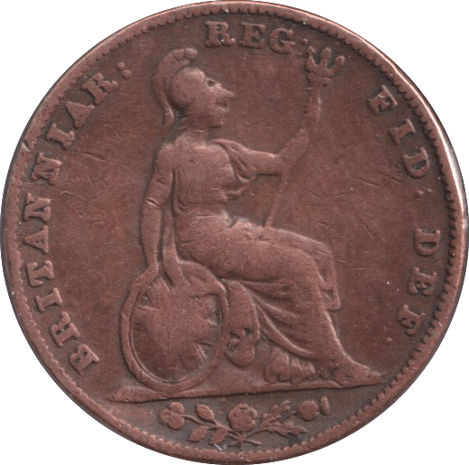 1849 FARTHING ( FAIR ) - FARTHING - Cambridgeshire Coins