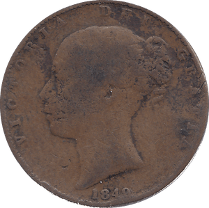 1849 FARTHING ( FINE ) - FARTHING - Cambridgeshire Coins