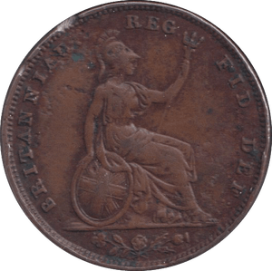 1849 FARTHING ( GF ) - FARTHING - Cambridgeshire Coins