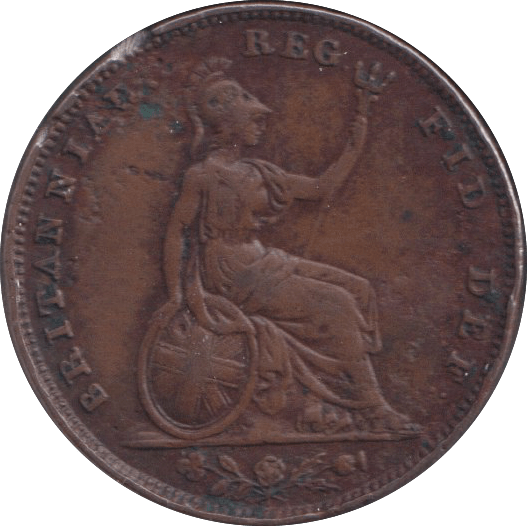 1849 FARTHING ( GF ) - FARTHING - Cambridgeshire Coins